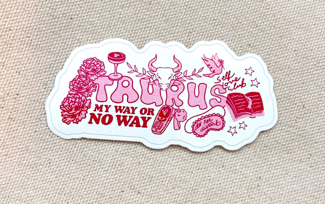 TAURUS STICKER