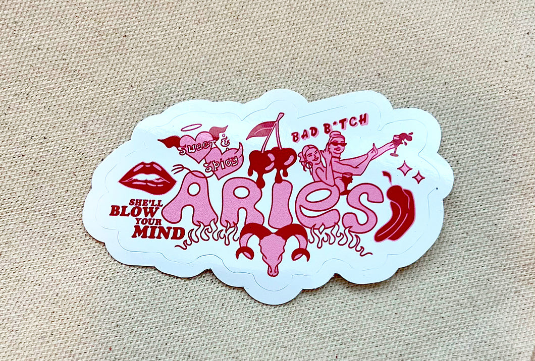ARIES STICKER